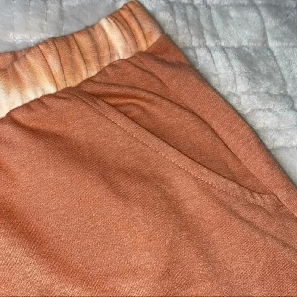 Tie-Dye Orange Shorts (NWOT)​ - Picture 3 of 4